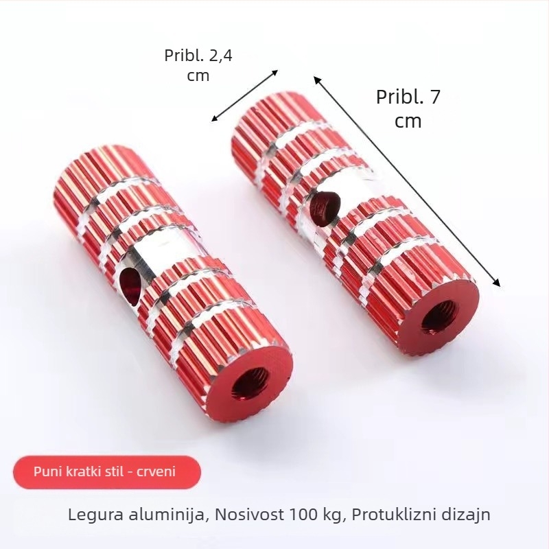 Zadnji pedal od aluminijske legure za planinski bicikl