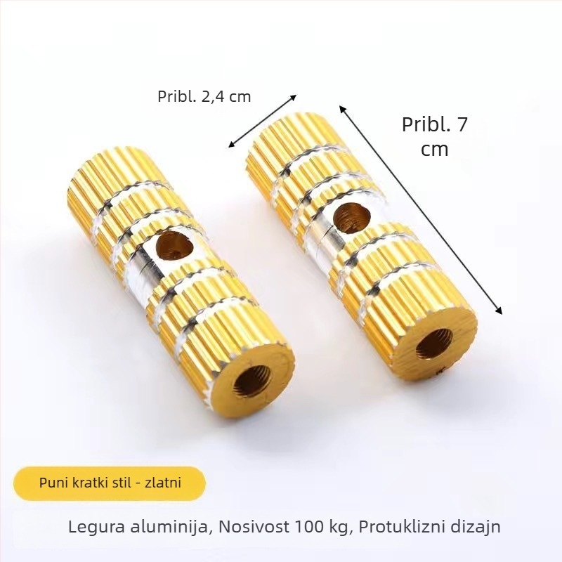 Zadnji pedal od aluminijske legure za planinski bicikl