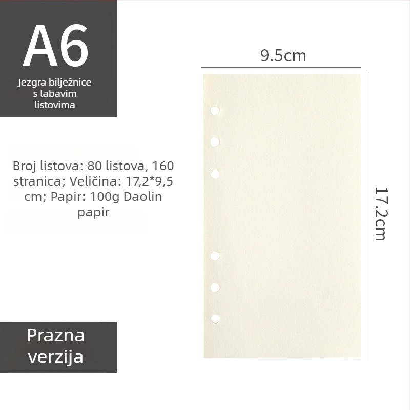 Kreativna putna knjiga s pečatima u kineskom stilu za gradske atrakcije, prazni dnevnik