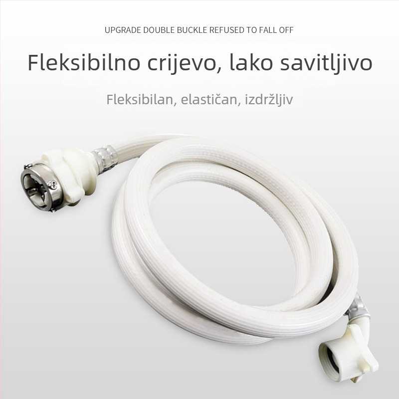 Prošireni dovod vode za perilicu rublja, otporan na eksploziju, debeli, duljina 1,5/3/4/5 m