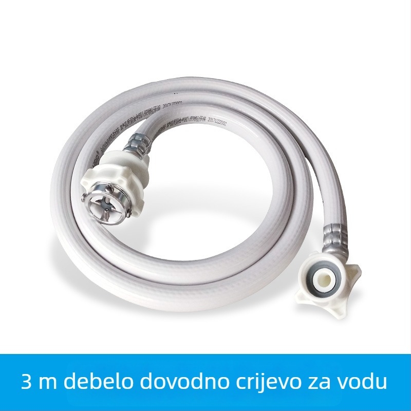 Prošireni dovod vode za perilicu rublja, otporan na eksploziju, debeli, duljina 1,5/3/4/5 m