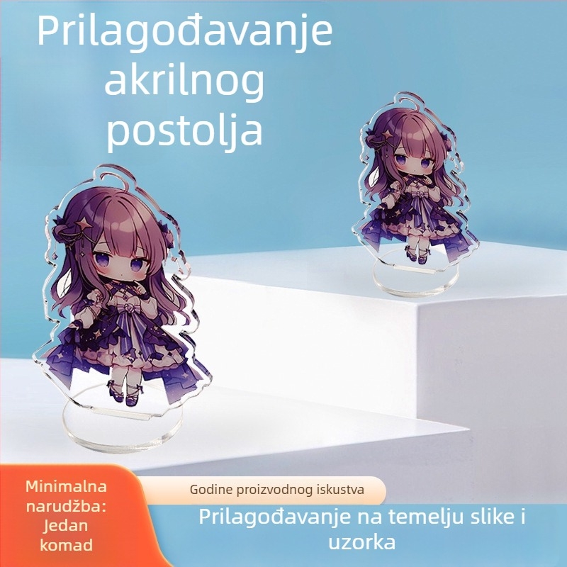 Prozirne akrilne ulaznice s efektom tekućeg pijeska, prilagođene likovi iz crtanih/ anime serija, laserom gravirane kartice, razglednice s motivom zvijezda, ukrasi i knjižne oznake