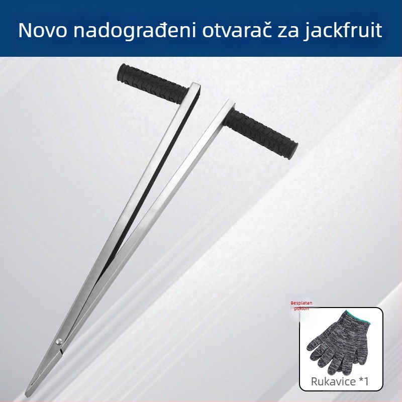 Veliki debeli alat za koriranje jackfruita, nehrđajući čelik, nož za uklanjanje jezgre i dijeljenje