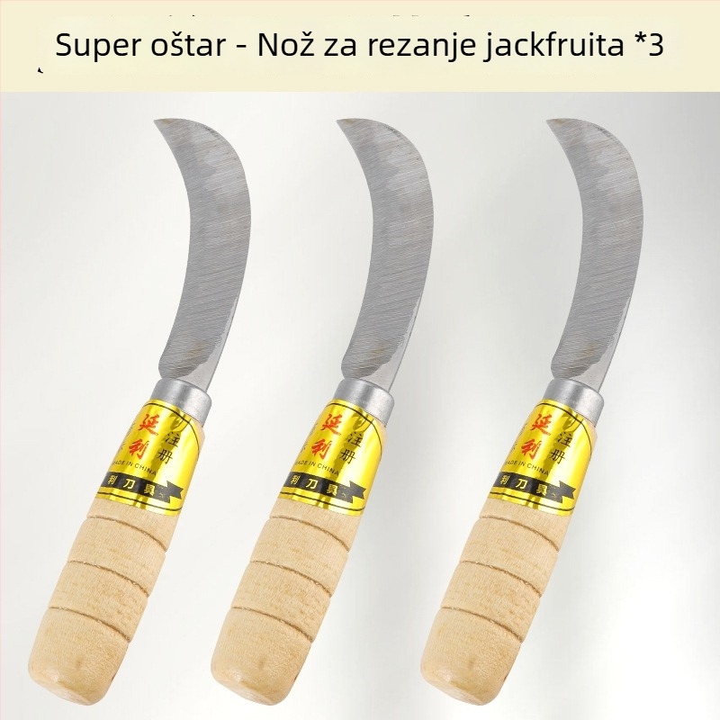 Veliki debeli alat za koriranje jackfruita, nehrđajući čelik, nož za uklanjanje jezgre i dijeljenje