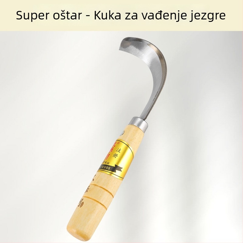 Veliki debeli alat za koriranje jackfruita, nehrđajući čelik, nož za uklanjanje jezgre i dijeljenje