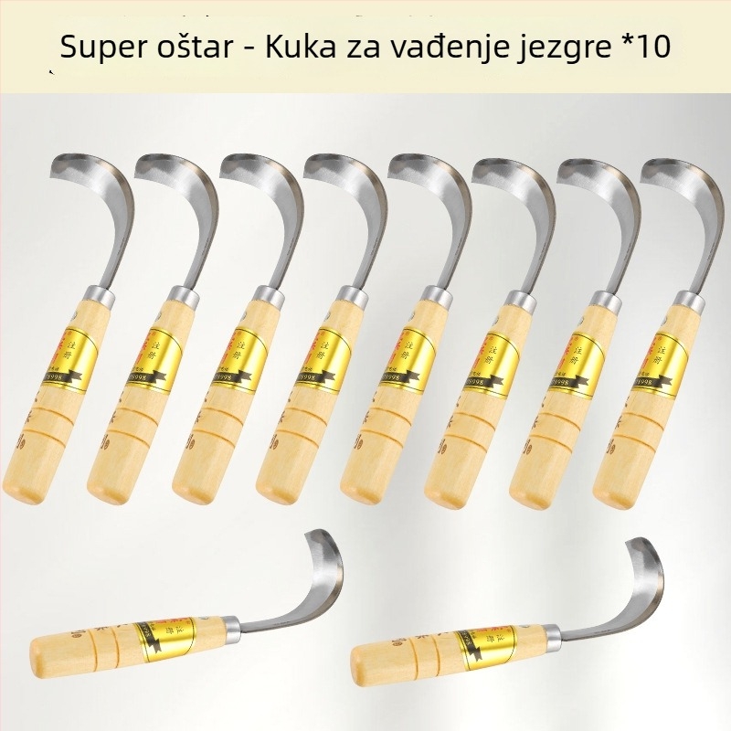 Veliki debeli alat za koriranje jackfruita, nehrđajući čelik, nož za uklanjanje jezgre i dijeljenje