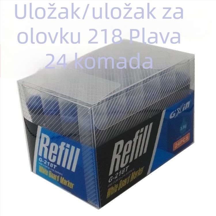 Markeri za ploču za nastavu, lako brisanje, s zamjenjivim punjenjima i tintom, pogodni za standardne ploče