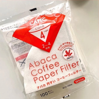 Konusni papir za filtriranje, originalni, kvalitete hrane MV6 za pour-over kavu, Sanyo ECaC