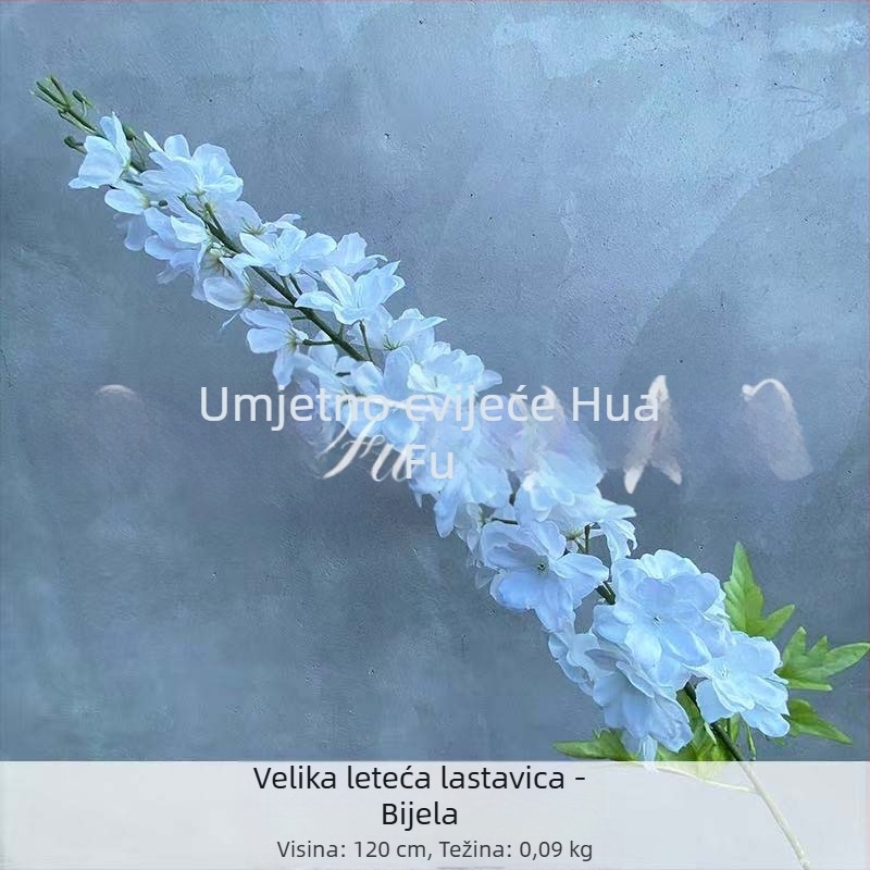 Umjetni cvjetovi za uređenje svadbene dvorane, dugi stabljike, razne boje, na veliko