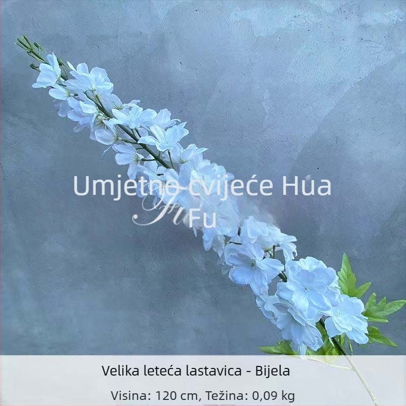 Umjetni cvjetovi za uređenje svadbene dvorane, dugi stabljike, razne boje, na veliko