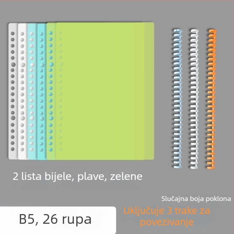DaoLen A4 papir za zadatke, B5 skic listovi, prazan debeli kopir papir, pogodan za povezivanje u bilježnicu
