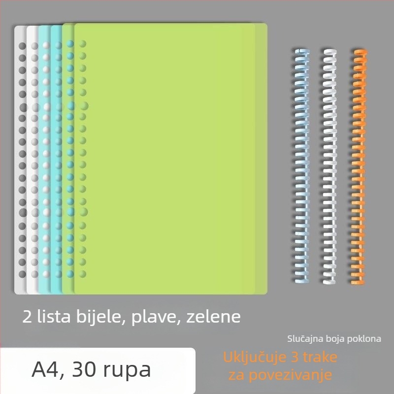 DaoLen A4 papir za zadatke, B5 skic listovi, prazan debeli kopir papir, pogodan za povezivanje u bilježnicu