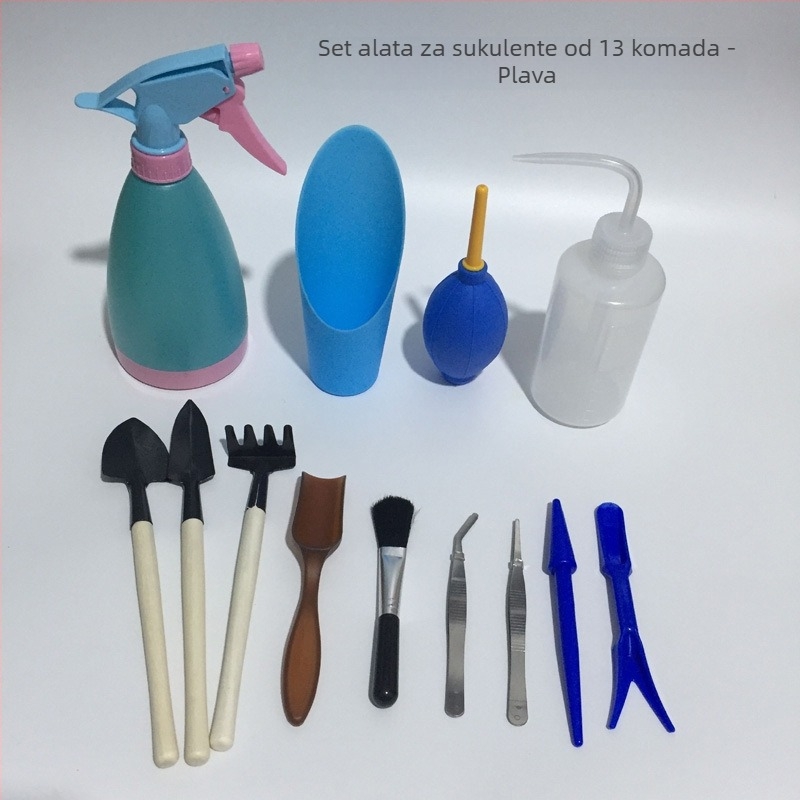 Set alata za sukulente s kopačem i alatom za presađivanje – višetjedni set za male posude