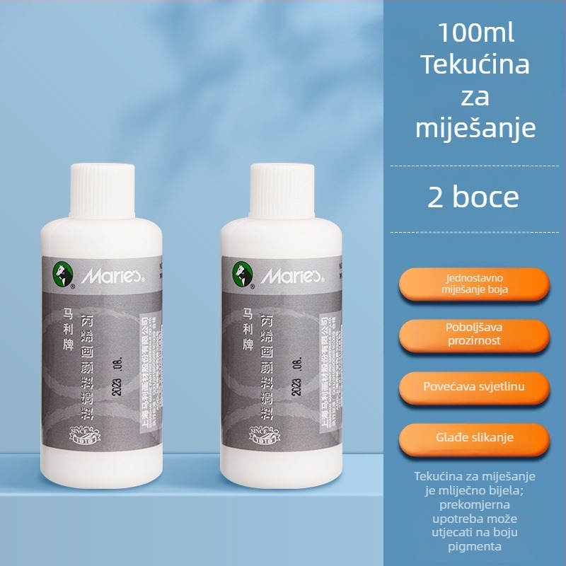 Marie’s tekućina za miješanje akrila, 100 ml, medij i razrjeđivač za akrilno slikanje i glaziranje