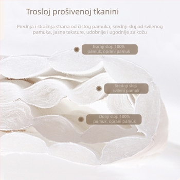 Bebin komplet posteljine od 100% pamuka: napinjajuća plahta za madrac i zaštitna navlaka za madrac, patchwork dizajn, za sve sezone