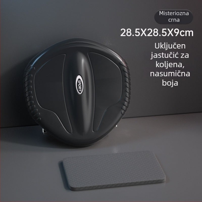 Tiho ab wheel s rotirajućim kotačem – kućna fitness oprema za jačanje trbuha i jezgre