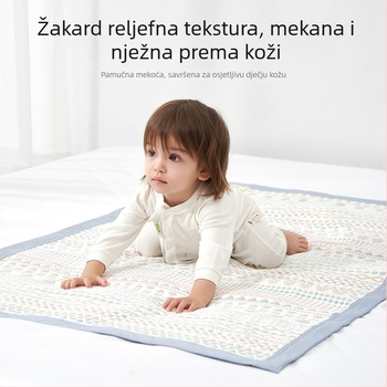 Dječja podloga za hlađenje od čiste pamučne gaze, mekana i prozračna, za novorođenčad i dojenčad, za vrtić