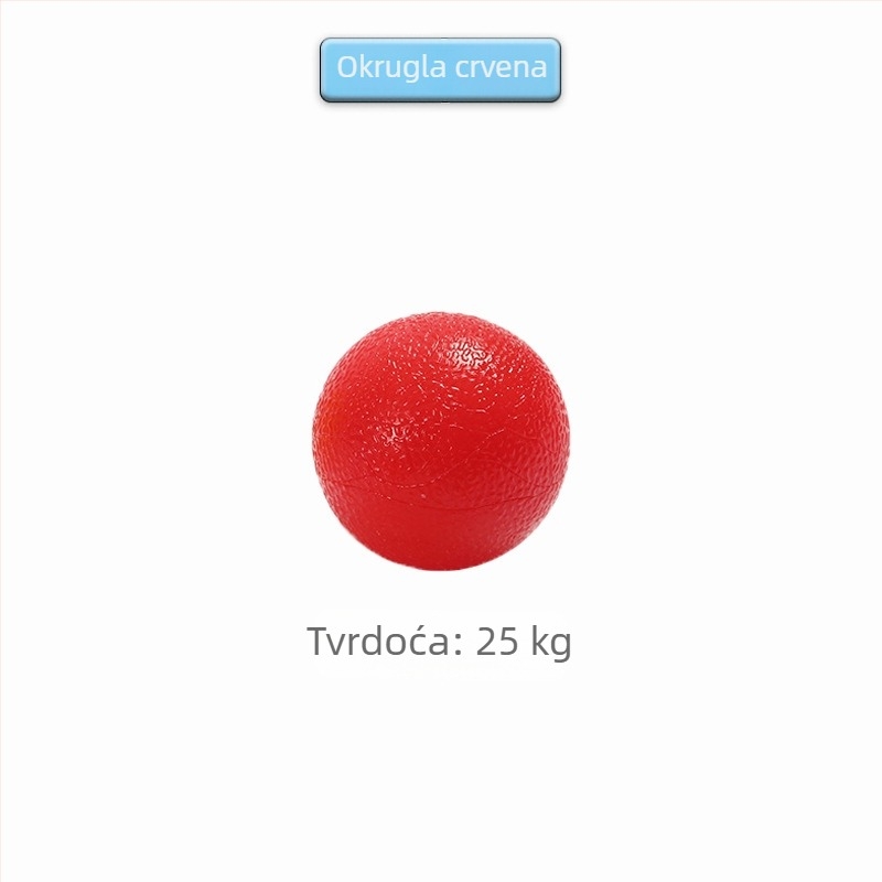 Silikonska lopta za grip i opuštanje – trening hvatišta i rehabilitacija, jačanje stiska, fitness i sportska oprema