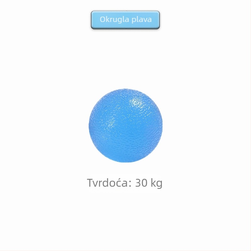 Silikonska lopta za grip i opuštanje – trening hvatišta i rehabilitacija, jačanje stiska, fitness i sportska oprema