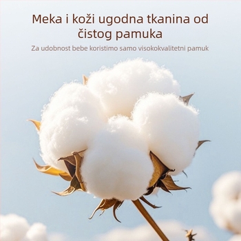 Pamukni posteljni list za dječji krevetić, vodootporna barijera za mokraću, 100% pamuk, klasa A, navlaka za veliki madrac