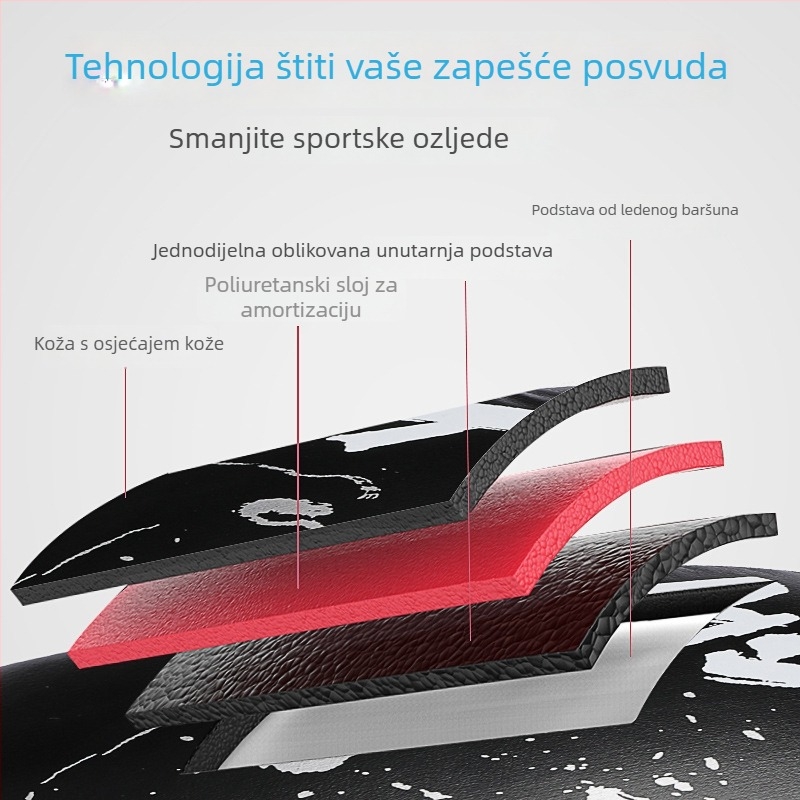 Aibijian PU rukavice za boksa za odrasle – profesionalne rukavice za sanda borbu, model Mo Yun