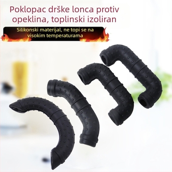 Silikonske navlake za drške wokova – toplinska izolacija i zaštita od opeklina za tradicionalne ručno izrađene željezne wok posude
