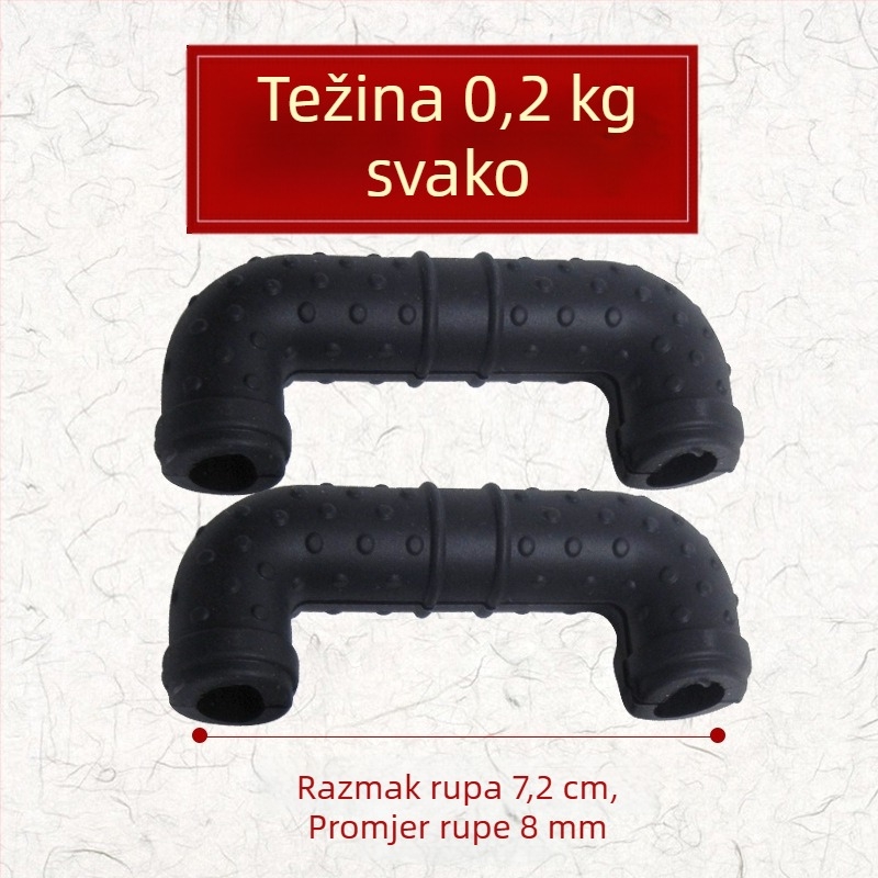 Silikonske navlake za drške wokova – toplinska izolacija i zaštita od opeklina za tradicionalne ručno izrađene željezne wok posude