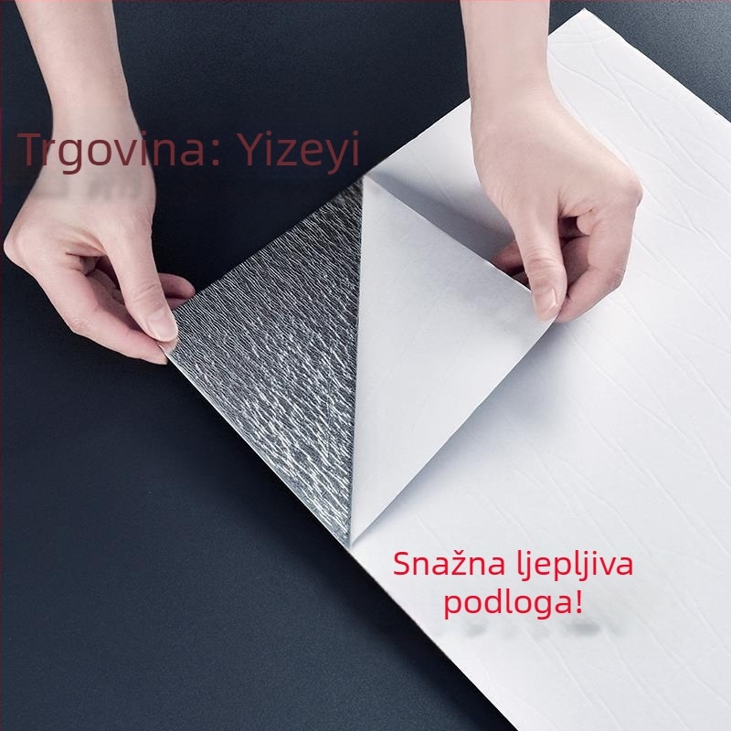 Super debeli samoljepljivi zidni paneli za obnovu zidova, vodootporni i otporni na vlagu, zaštita od sudara, geometrijski uzorak, moderni trodimenzionalni zidni ukrasi za dnevni boravak, PVC