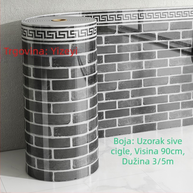 Super debeli samoljepljivi zidni paneli za obnovu zidova, vodootporni i otporni na vlagu, zaštita od sudara, geometrijski uzorak, moderni trodimenzionalni zidni ukrasi za dnevni boravak, PVC