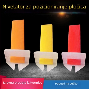 Baza za pločice klipse za niveliranje zidnih i podnih pločica s križnim razmacima