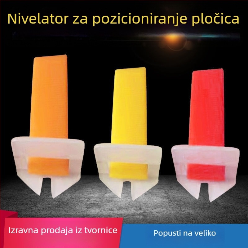 Baza za pločice klipse za niveliranje zidnih i podnih pločica s križnim razmacima
