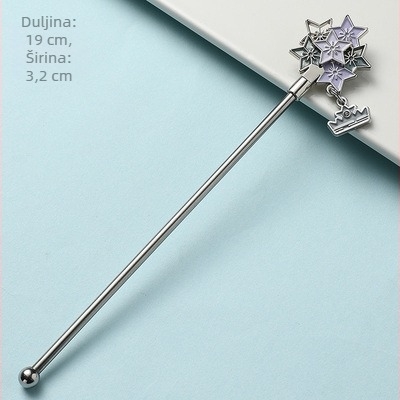 Nehrđajući čelični štapići za miješanje čaja s mlijekom, za šalice i keramičke šalice, elegantan uredski poklon