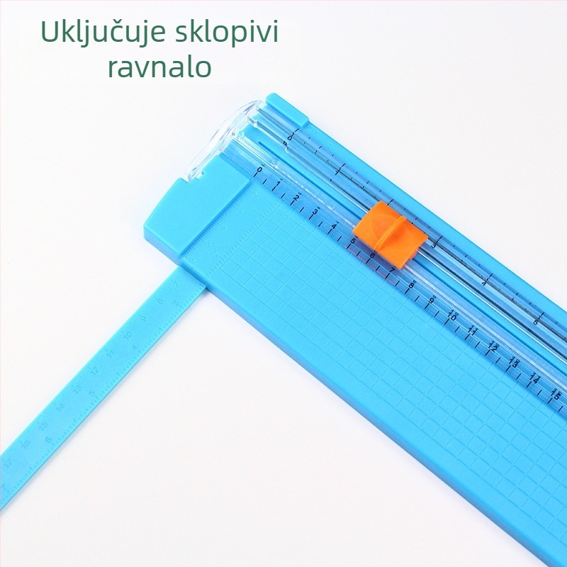 Prijenosni mali rezač papira A5 za DIY planere i ured, mini rezač za fotografije, pogodan za djecu