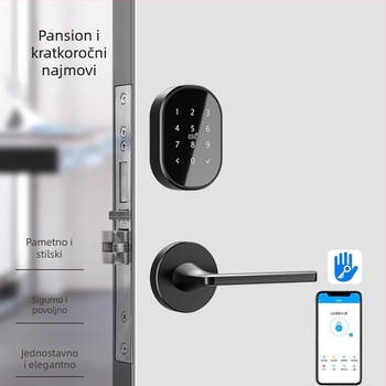 Split tip hotelska vrata zaključavanje sa sustavom TTHOTEL – elektronički zaključivač s magnetskom kartom i lozinkom