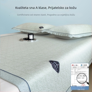 Tri dijelni set hlađenog madraca od ice silk za bebe, 2026 novi model, perivo, ljetni komplet posteljine
