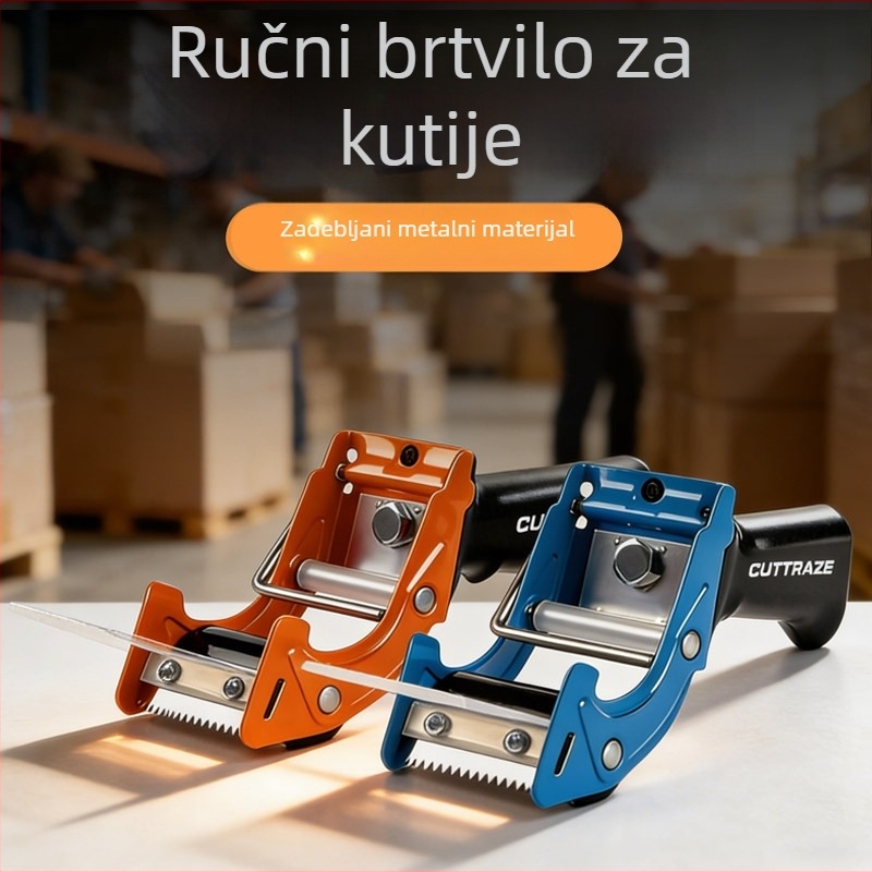 Metalni 2-inčni rezač trake i dispenzer za brtvenu traku, ručni zatvarač kutija za pakiranje