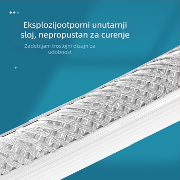 Prilagođeni potpuno automatski dovod vode za perilicu rublja, produžena vodovodna cijev, 4-putni spoj i crijevo za pričvršivanje vode