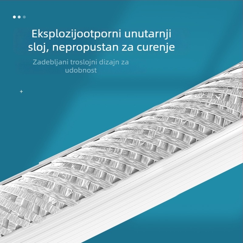 Prilagođeni potpuno automatski dovod vode za perilicu rublja, produžena vodovodna cijev, 4-putni spoj i crijevo za pričvršivanje vode