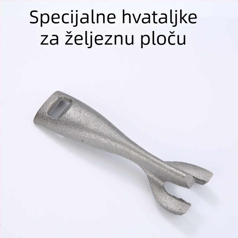 Okrugla ploča od lijevanog željeza za steak, debela – grill tava, korejski stil, zapadni stil ploče za steak