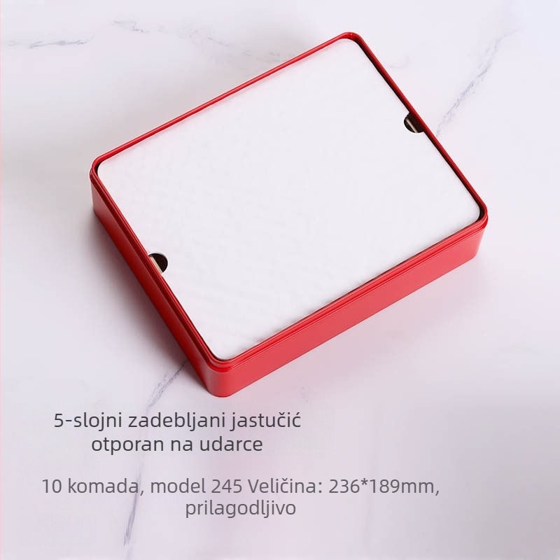 Papir za ambalažu hrane s 5 slojeva, debeli jastučić za kekse i grickalice, pogodan za metalne kutije