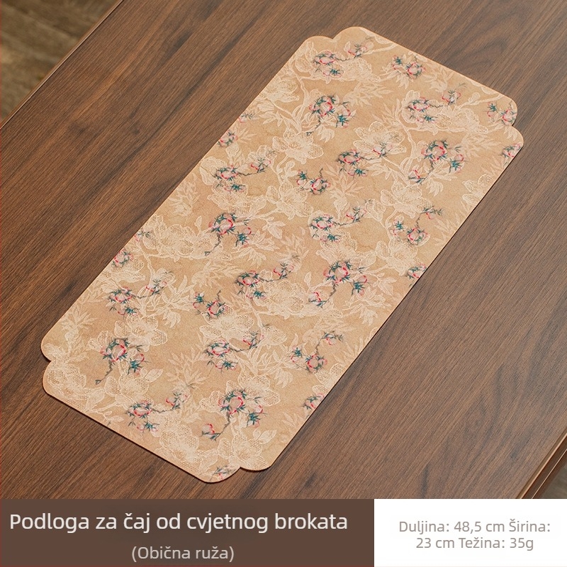 Brokatna podloga za čajnu ceremoniju, novi kineski stil, zen inspiracija, visoka kvaliteta