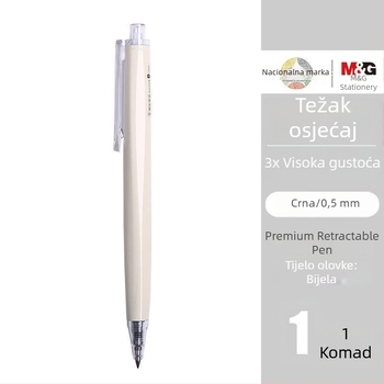 Morning Light Premium reaktivno gel pero visoke gustoće s trostrukom gustoćom, niskim središtem gravitacije i teškim osjećajem, potpisno pero s logom tvrtke