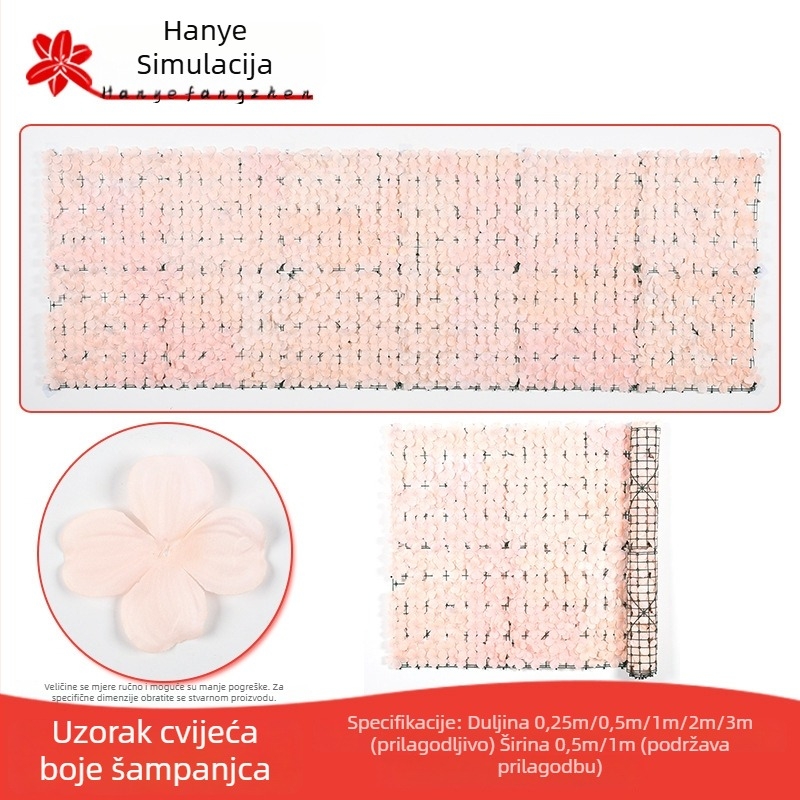 Umjetna mreža s zelenim listovima za balkon i dvorište