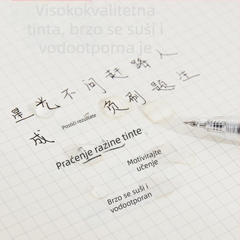 The Pen Said Marvel CS Head kuglična olovka – crna tinta, brzo sušenje, plastično tijelo