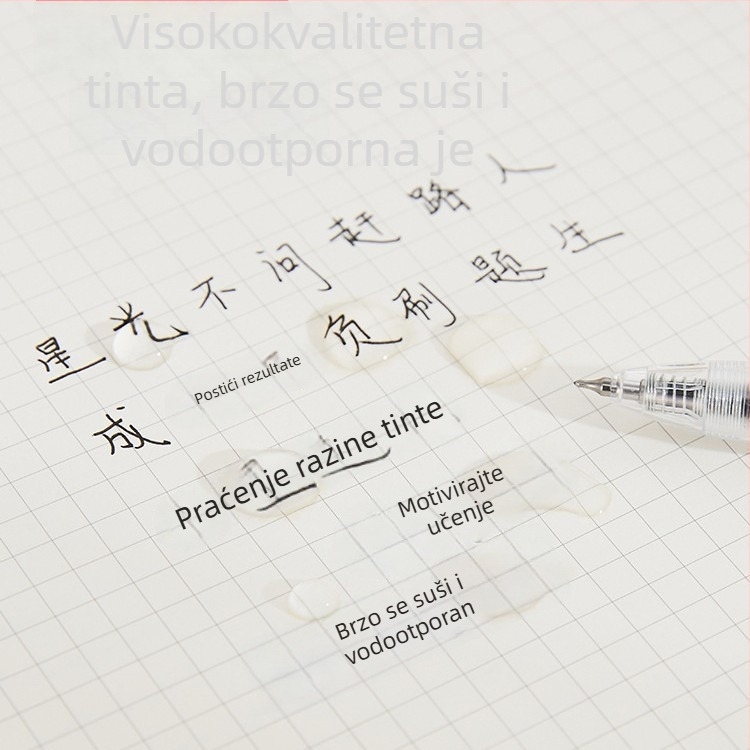 The Pen Said Marvel CS Head kuglična olovka – crna tinta, brzo sušenje, plastično tijelo