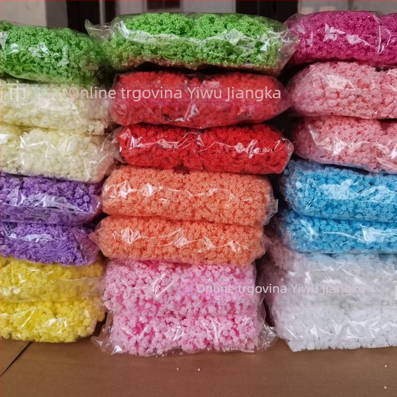 PE cvjetni set: lavanda pjeneći cvjetovi, cvjetovi zvjezdarnog neba, lažni suhi cvjetovi, vijenci od vinove loze za DIY, dodaci za kutiju bombona
