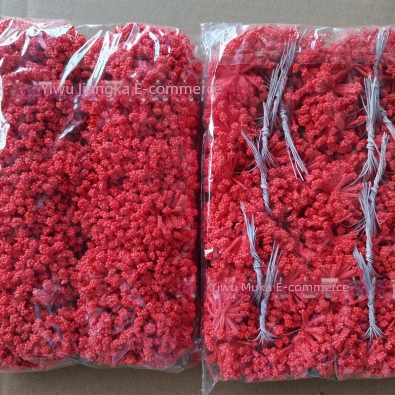 PE cvjetni set: lavanda pjeneći cvjetovi, cvjetovi zvjezdarnog neba, lažni suhi cvjetovi, vijenci od vinove loze za DIY, dodaci za kutiju bombona