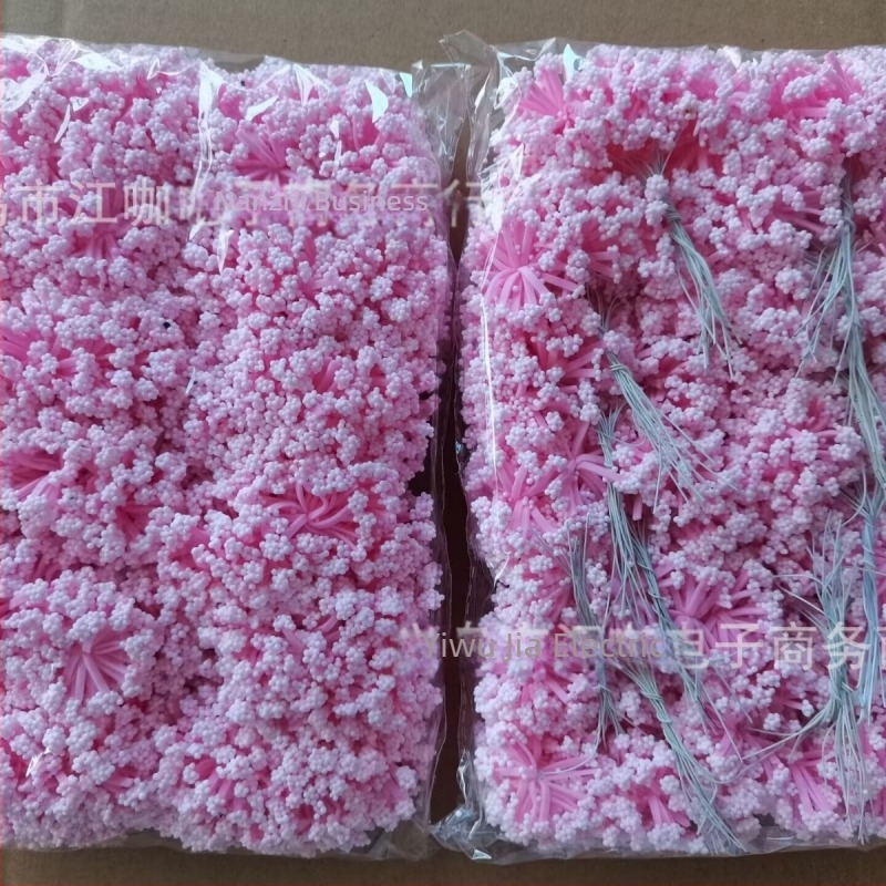 PE cvjetni set: lavanda pjeneći cvjetovi, cvjetovi zvjezdarnog neba, lažni suhi cvjetovi, vijenci od vinove loze za DIY, dodaci za kutiju bombona