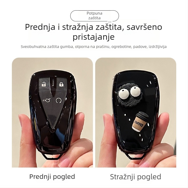 Changan Waxy Corn kućište ključa za CS75Plus, Yidong, CS55, UINV, UNIV, CS35 TPU, vrhunsko, prilagodljivo
