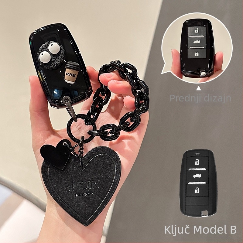 Changan Waxy Corn kućište ključa za CS75Plus, Yidong, CS55, UINV, UNIV, CS35 TPU, vrhunsko, prilagodljivo